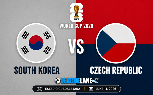 South Korea vs Czech Republic Prediction & Betting Tips