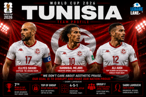 Tunisia World Cup 2026 Team Profile - Squad, Key Players and Predictions