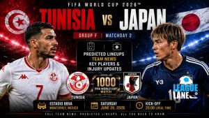 Tunisia vs Japan World Cup 2026 predicted lineups and team news