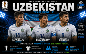 Uzbekistan World Cup 2026 Team Profile - Squad, Key Players and Predictions